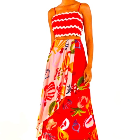 Farm Rio mixed fruit skirt - Picture 4 of 5